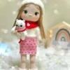 Receita Boneca e Gato Amigurumi