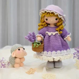 Receita Boneca e Ovelha Amigurumi