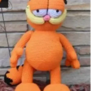 Receita Garfield Amigurumi