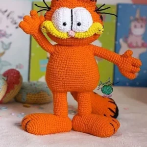 Receita Garfield Amigurumi