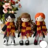 Receita Trio Harry Potter Amigurumi