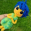 Receita Alegria Divertidamente Amigurumi