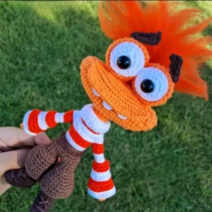 Receita Ansiedade Divertidamente Amigurumi