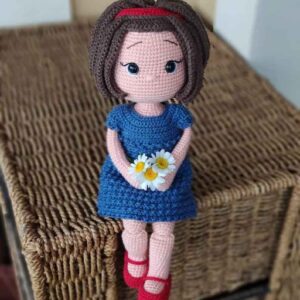 Receita Boneca Amigurumi