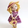 Receita Boneca de Chapeu Amigurumi