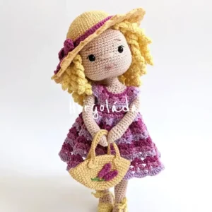 Receita Boneca de Chapeu Amigurumi