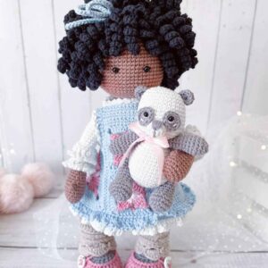 Receita Boneca e Panda Amigurumi
