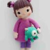 Receita Boo e Mike Amigurumi
