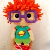 Receita Carlitos Rugrats Amigurumi