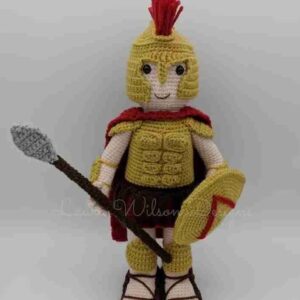 Receita Espartano Amigurumi