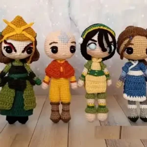 Receita Turma Avatar Amigurumi