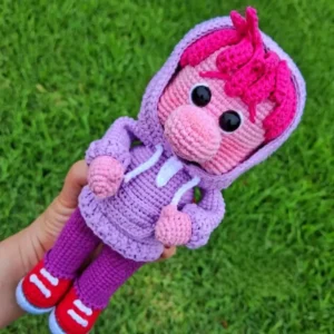 Receita Vergonha Divertidamente Amigurumi