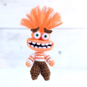 Receita Ansiedade Divertidamente Amigurumi