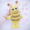 Receita Abelha Amigurumi