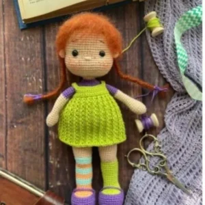 Receita Boneca Amigurumi