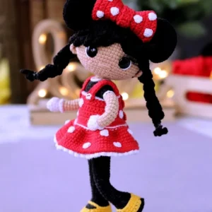 Receita Boneca Minnie Amigurumi