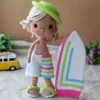 Receita Boneco Surfista Amigurumi