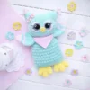 Receita Coruja Amigurumi