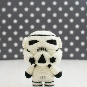 Receita StormTrooper Amigurumi