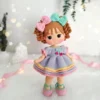 Receita Boneca Amigurumi