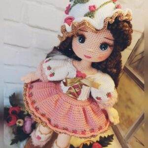 Receita Boneca Amigurumi