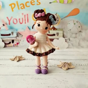 Receita Boneca Bonnie Amigurumi