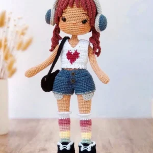 Receita Boneca Music Amigurumi