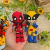 Receita DeadPooh e Wolverine Amigurumi