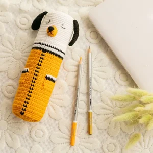 Receita Estojo Cachorro Amigurumi