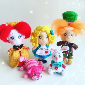 Receita Pais das maravilhas Amigurumi