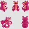 Receita Pantera Cor de Rosa  Encaixe Amigurumi