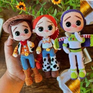 Receita Toy Story amigurumi