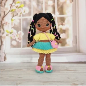 Receita Boneca Amigurumi