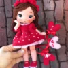 Receita Boneca Apaixonada Amigurumi