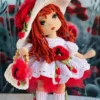 Receita Boneca Flor Amigurumi