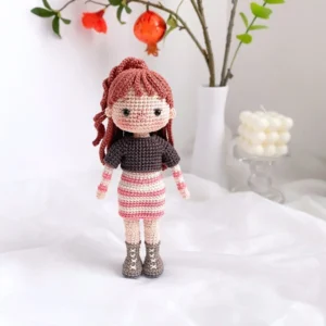 Receita Boneca July Amigurumi