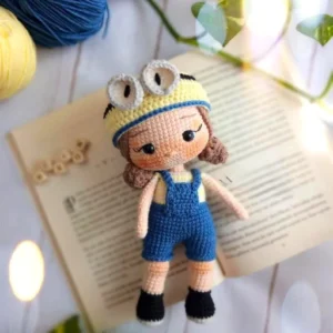 Receita Boneca Minion Amigurumi