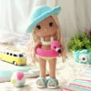 Receita Boneca Verão Amigurumi