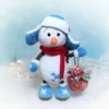 Receita Boneco de Neve Amigurumi