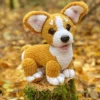 Receita Cachorro Corgi Amigurumi