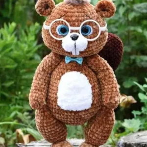 Receita Castor Amigurumi