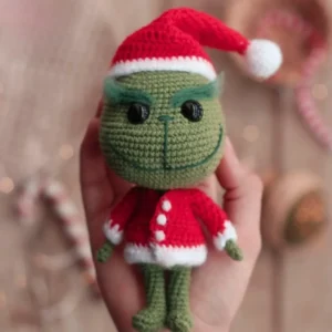Receita Grinch Amigurumi