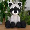 Receita Guaxinim Amigurumi