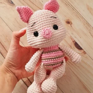 Receita Leitão Amigurumi
