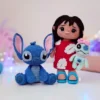 Receita Lilo e Stitch Amigurumi