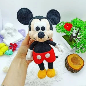 Receita Mickey Amigurumi