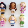 Receita Mini Princesas Amigurumi