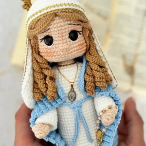 Receita Nossa senhora Amigurumi
