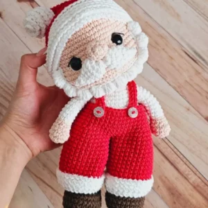 Receita Papai Noel Amigurumi
