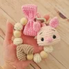 Receita Prendedor de Chupeta Leitão Amigurumi
